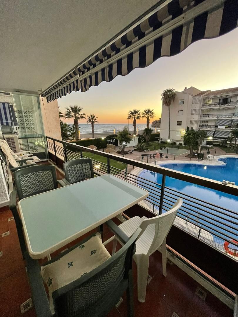 Terrace of Flat to rent in Rincón de la Victoria  with Air Conditioner, Heating and Private garden