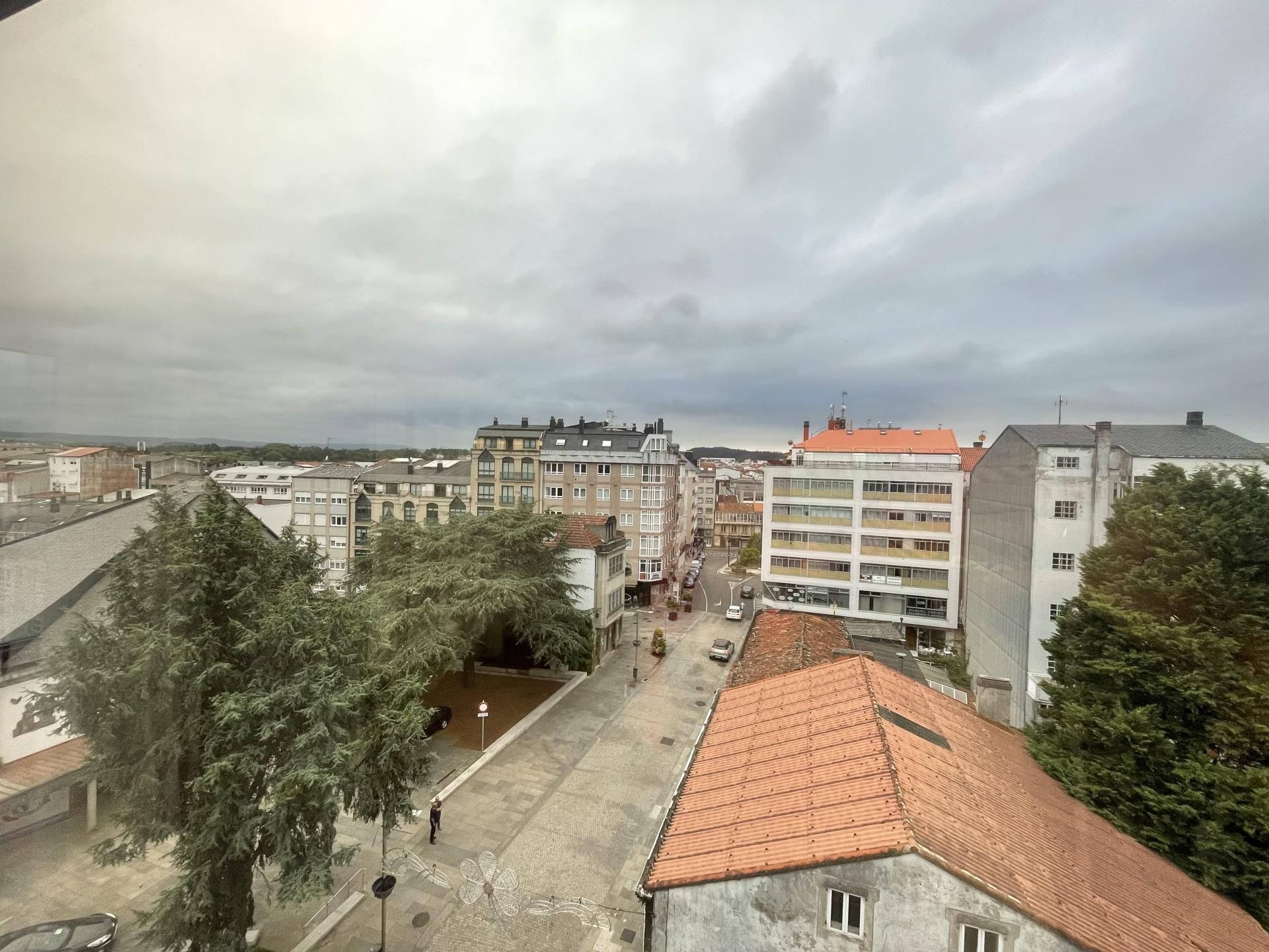 Exterior view of Flat to rent in Carballo  with Air Conditioner, Parquet flooring and Storage room