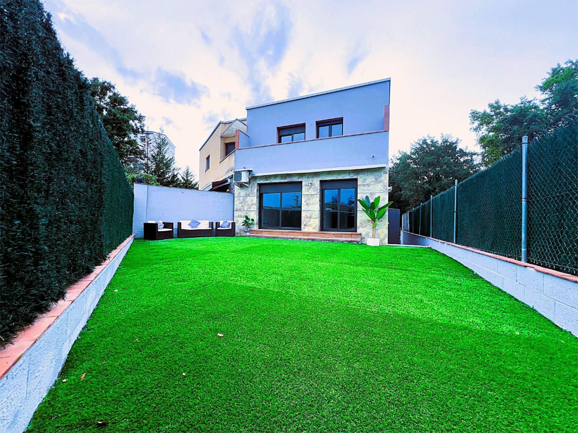 Garden of Single-family semi-detached for sale in Sant Julià del Llor i Bonmatí  with Air Conditioner