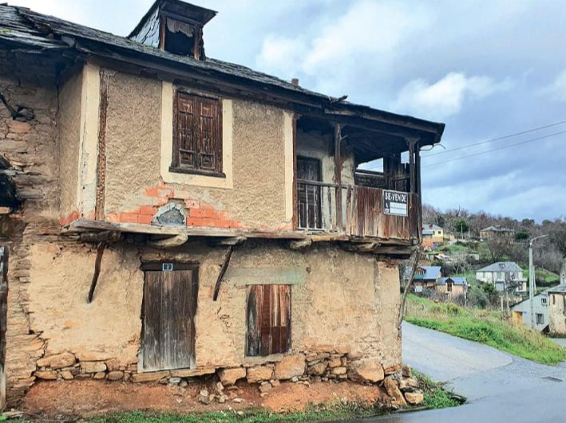 Vista exterior de Finca rústica en venda en Sobrado (León)