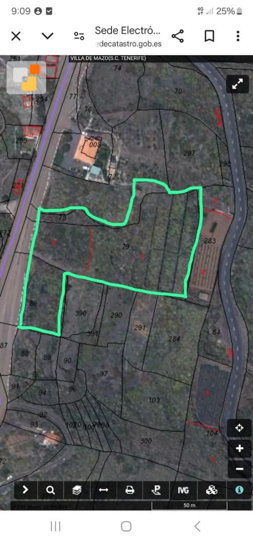 Land for sale in Villa de Mazo