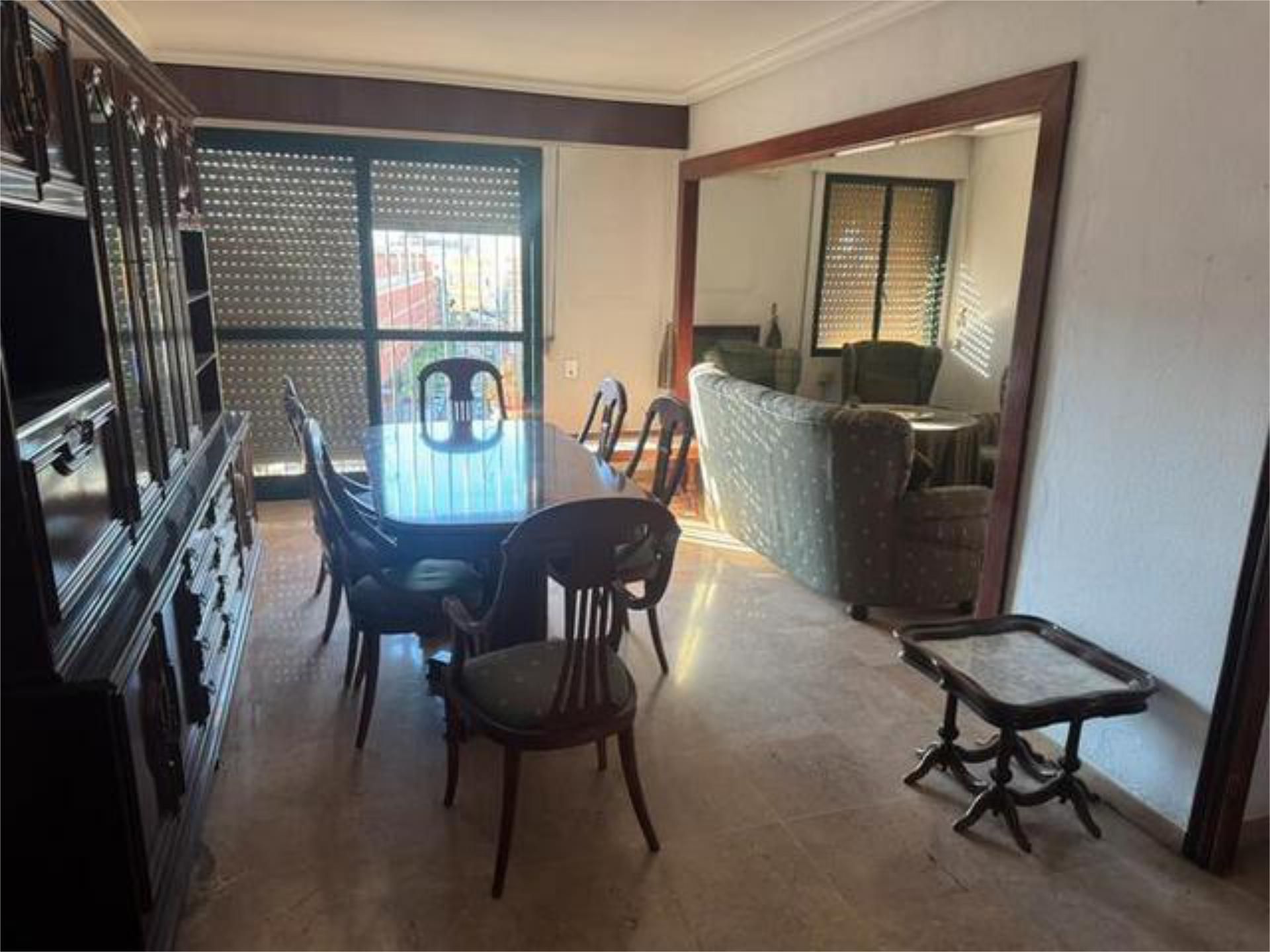 Dining room of Flat to rent in  Sevilla Capital  with Heating, Terrace and Storage room