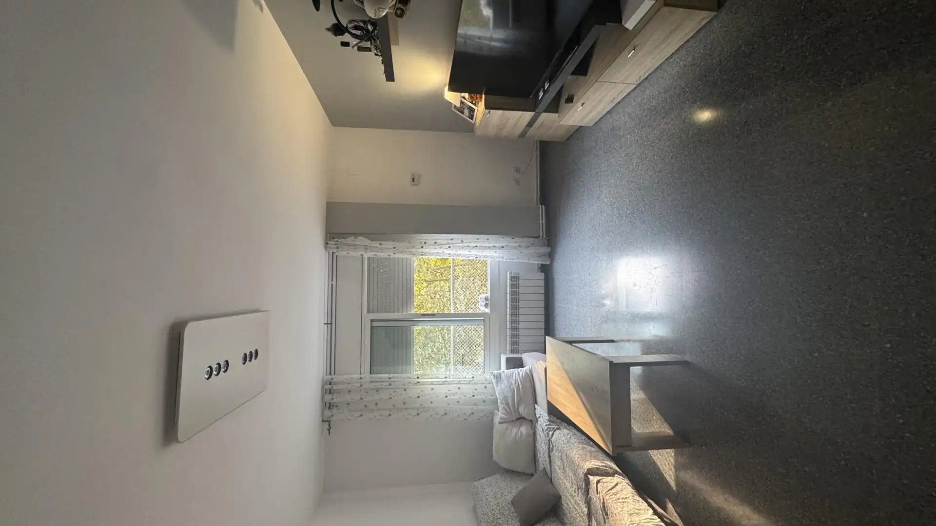 Sala de estar de Piso para compartir en Mollet del Vallès con Calefacción, Amueblado y Parking comunitario