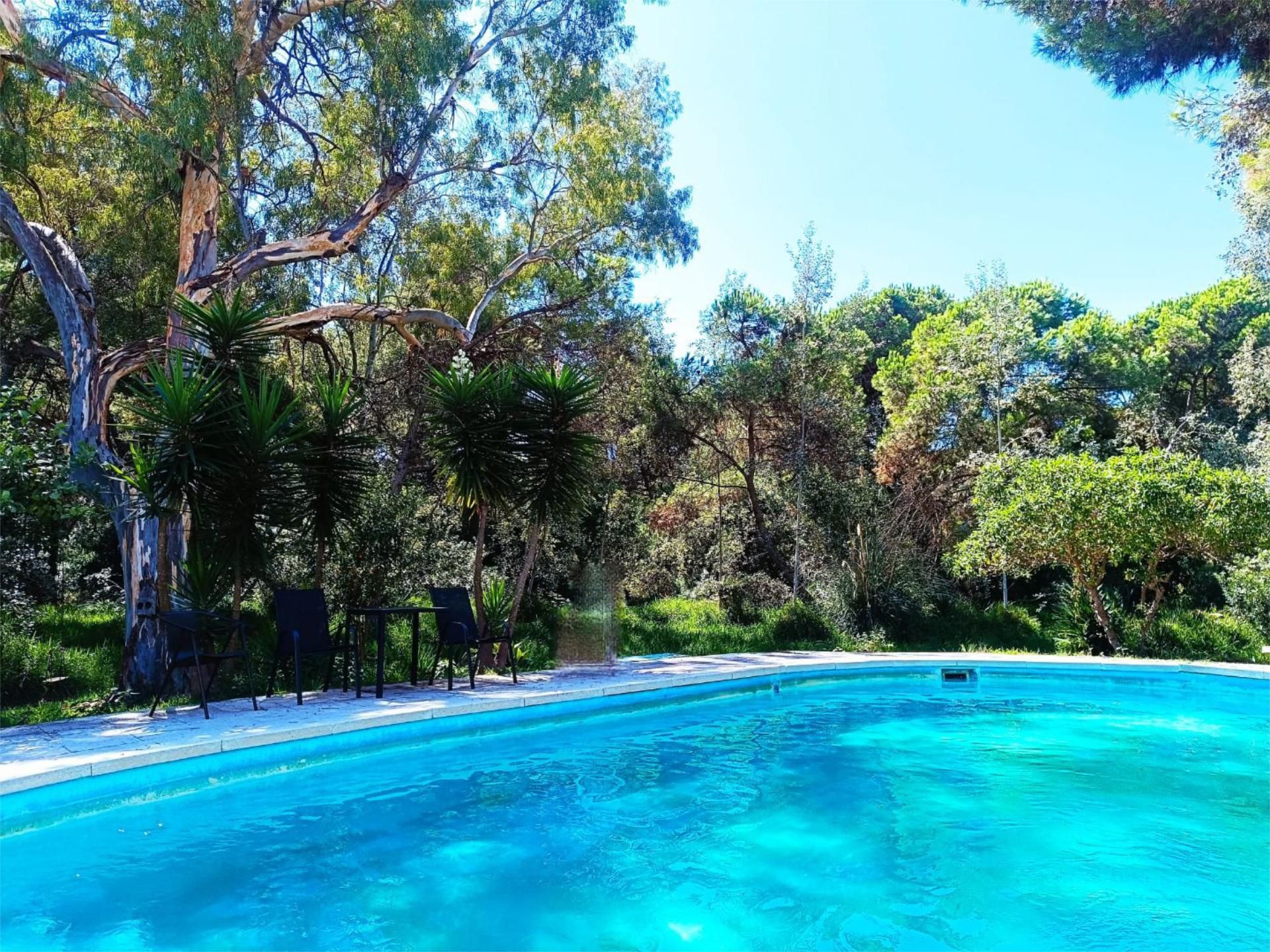 Swimming pool of Flat for sale in Gavà  with Air Conditioner, Heating and Parquet flooring