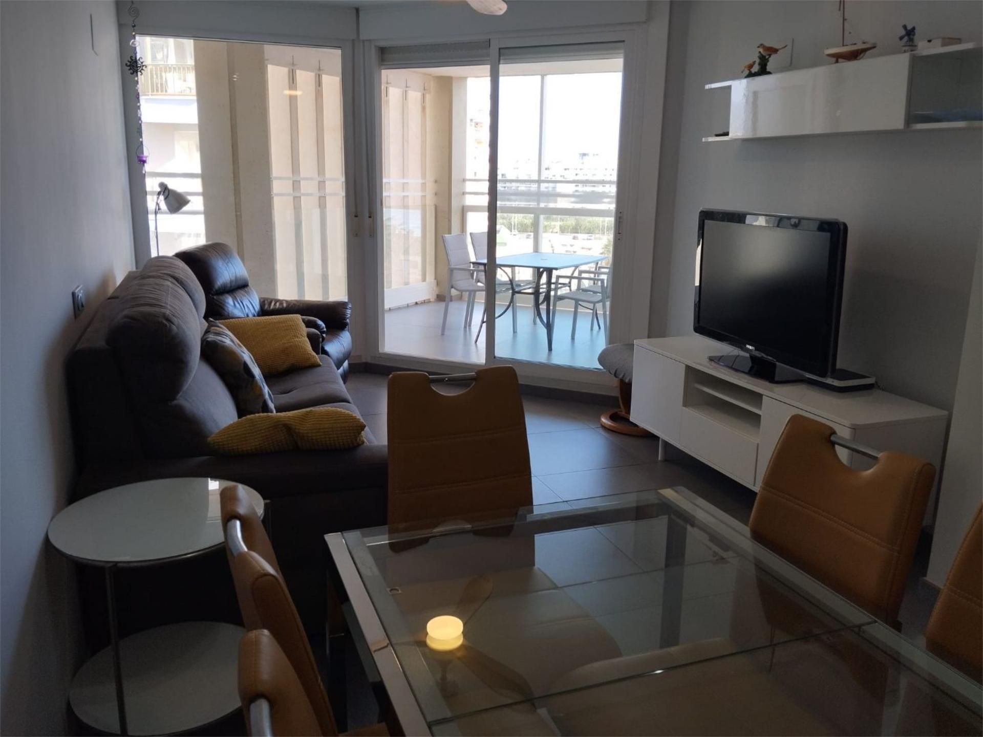 Living room of Flat to rent in El Puig de Santa Maria  with Air Conditioner, Terrace and Swimming Pool