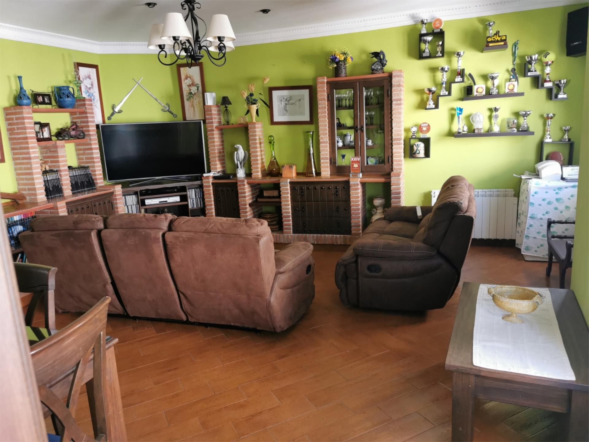 Living room of Flat to rent in Villanueva del Trabuco  with Air Conditioner, Heating and Terrace
