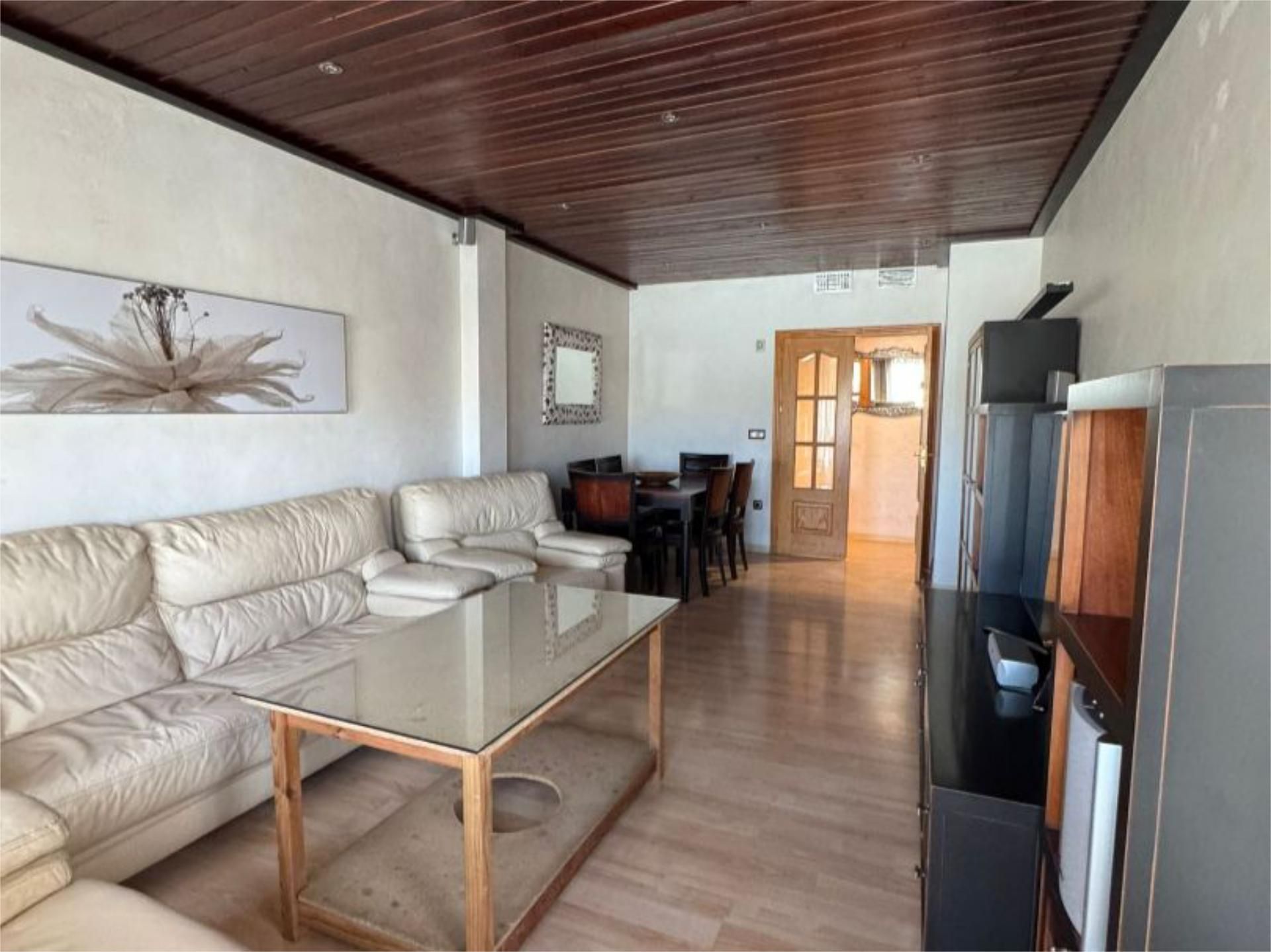 Living room of Flat to rent in Albox  with Air Conditioner, Parquet flooring and Furnished