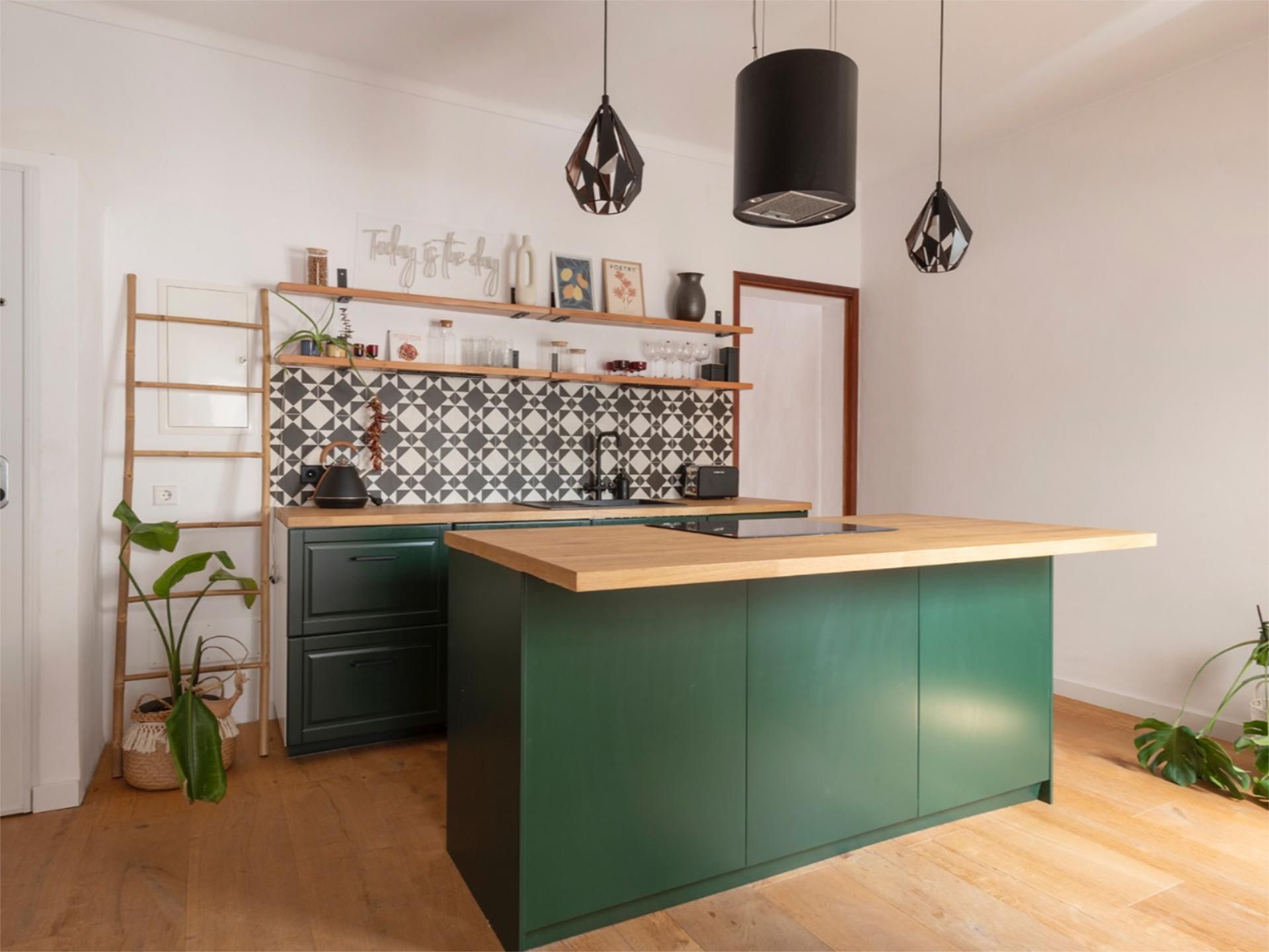 Cocina de Piso de alquiler en Felanitx con Aire acondicionado, Terraza y Balcón