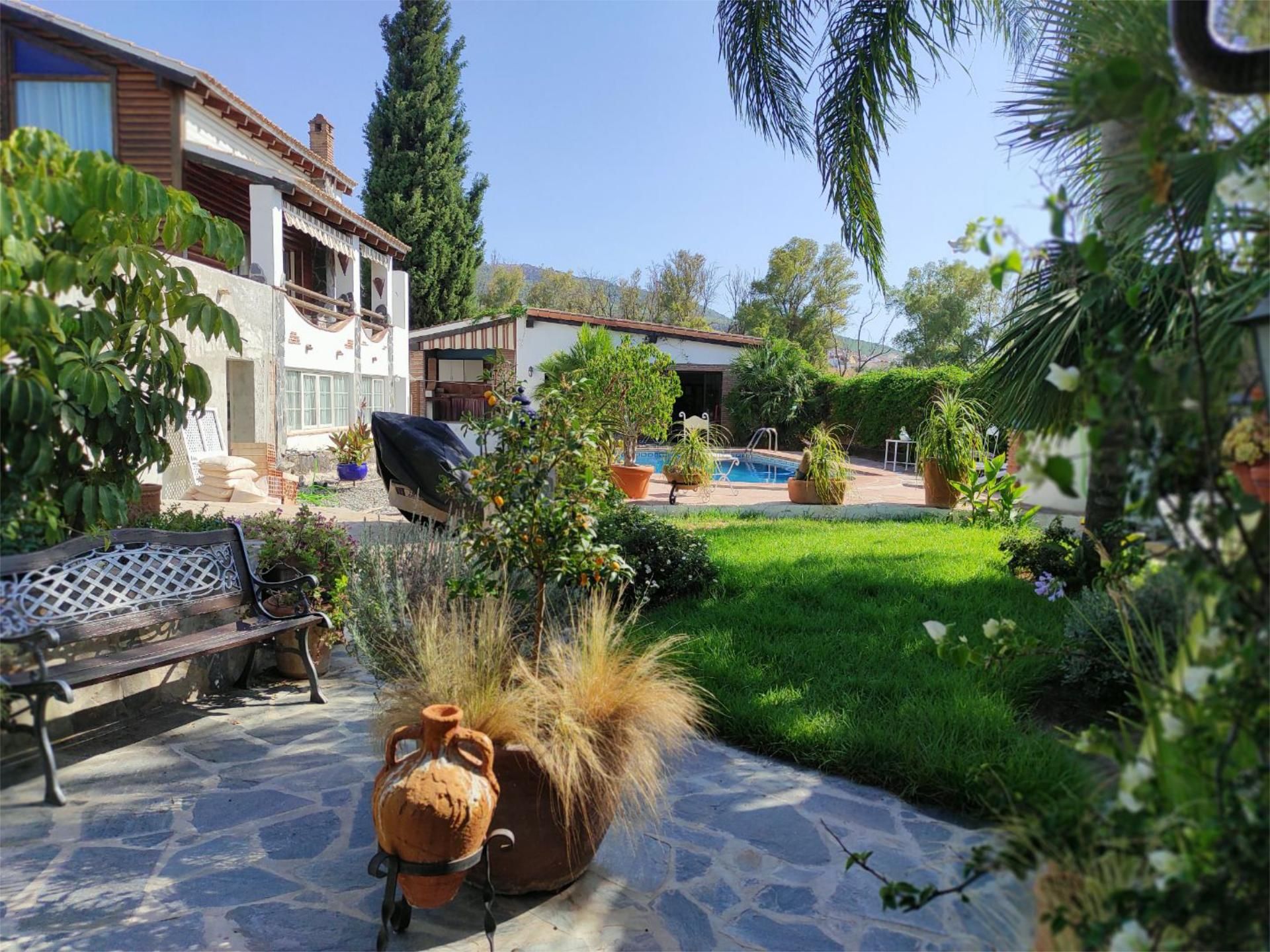 Garden of Apartment to rent in Alhaurín El Grande  with Air Conditioner, Private garden and Terrace