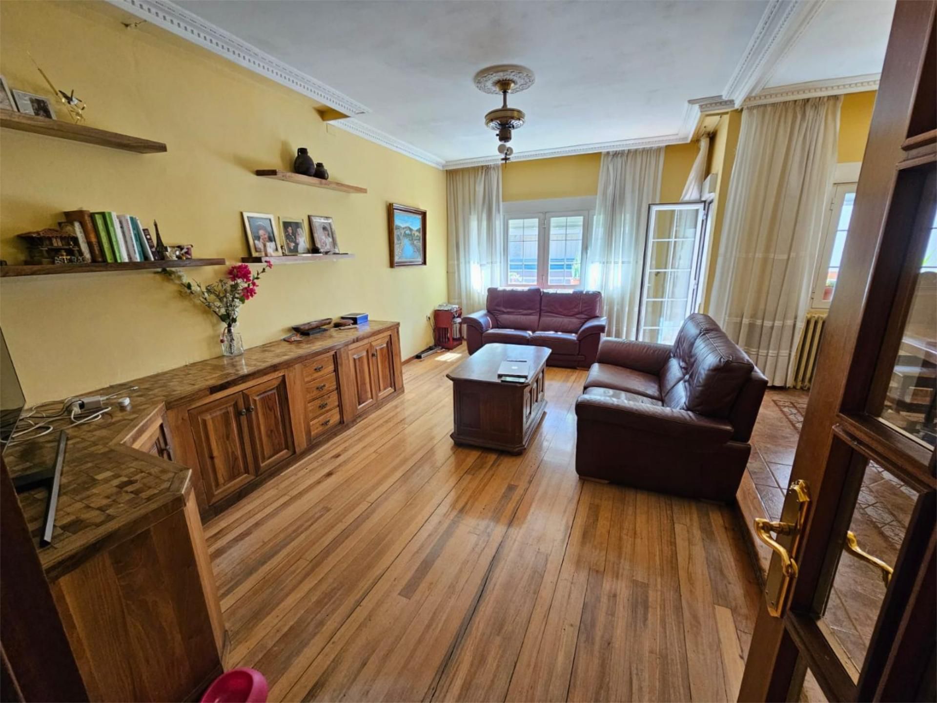 Living room of Flat to rent in Azuqueca de Henares  with Air Conditioner, Terrace and Balcony