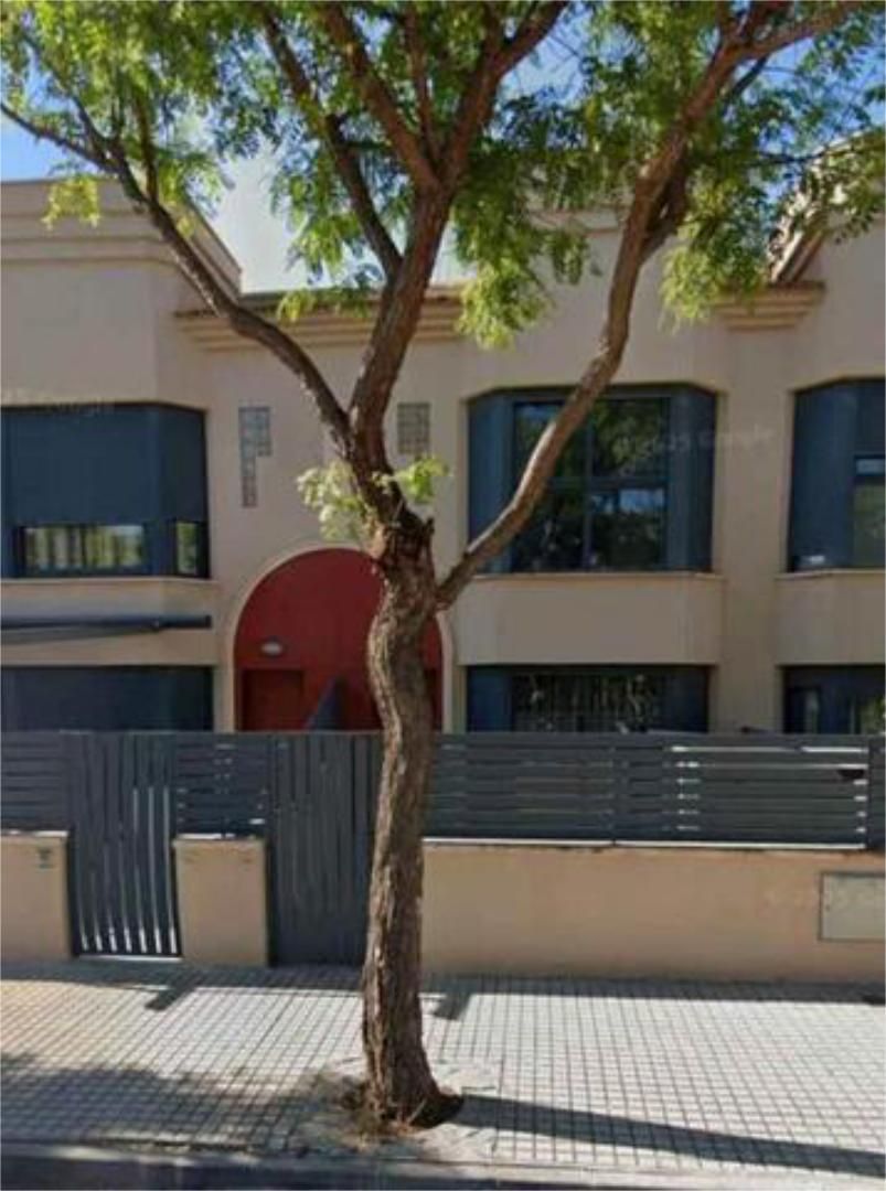 Vista exterior de Casa adosada de alquiler en Elche / Elx con Calefacción, Jardín privado y Terraza