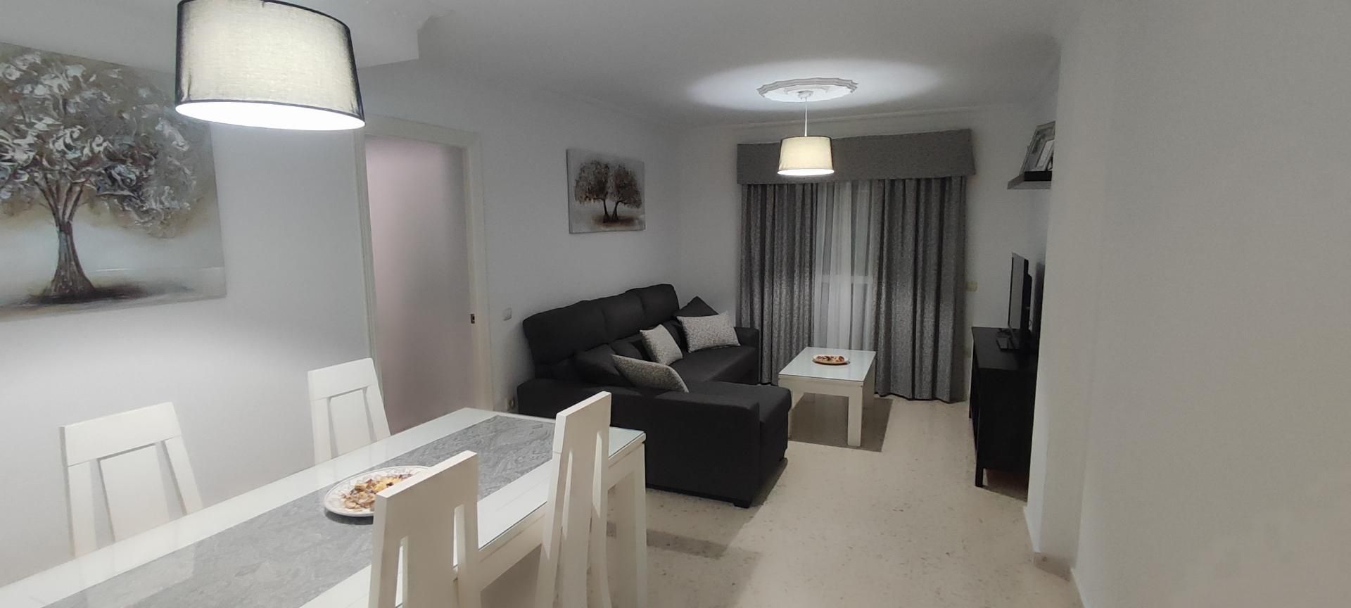 Sala de estar de Piso de alquiler en San Fernando con Amueblado, Lavadora y Microondas