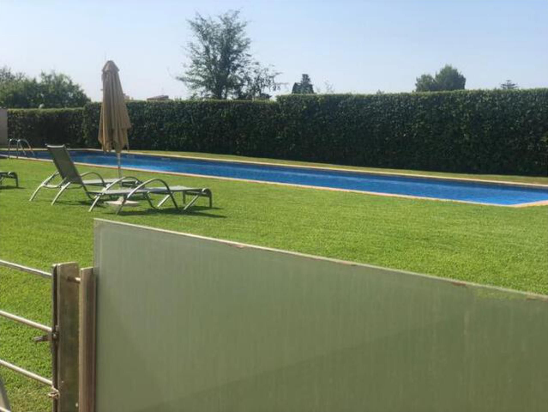 Swimming pool of Flat for sale in  Palma de Mallorca  with Heating, Private garden and Terrace