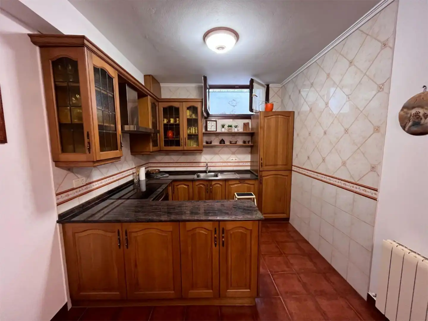Flat for sale in Calle Gernika Kalea, 41, San Miguel Kitchen of Flat for sale in Basauri with Heating, Private garden and Parquet flooring
