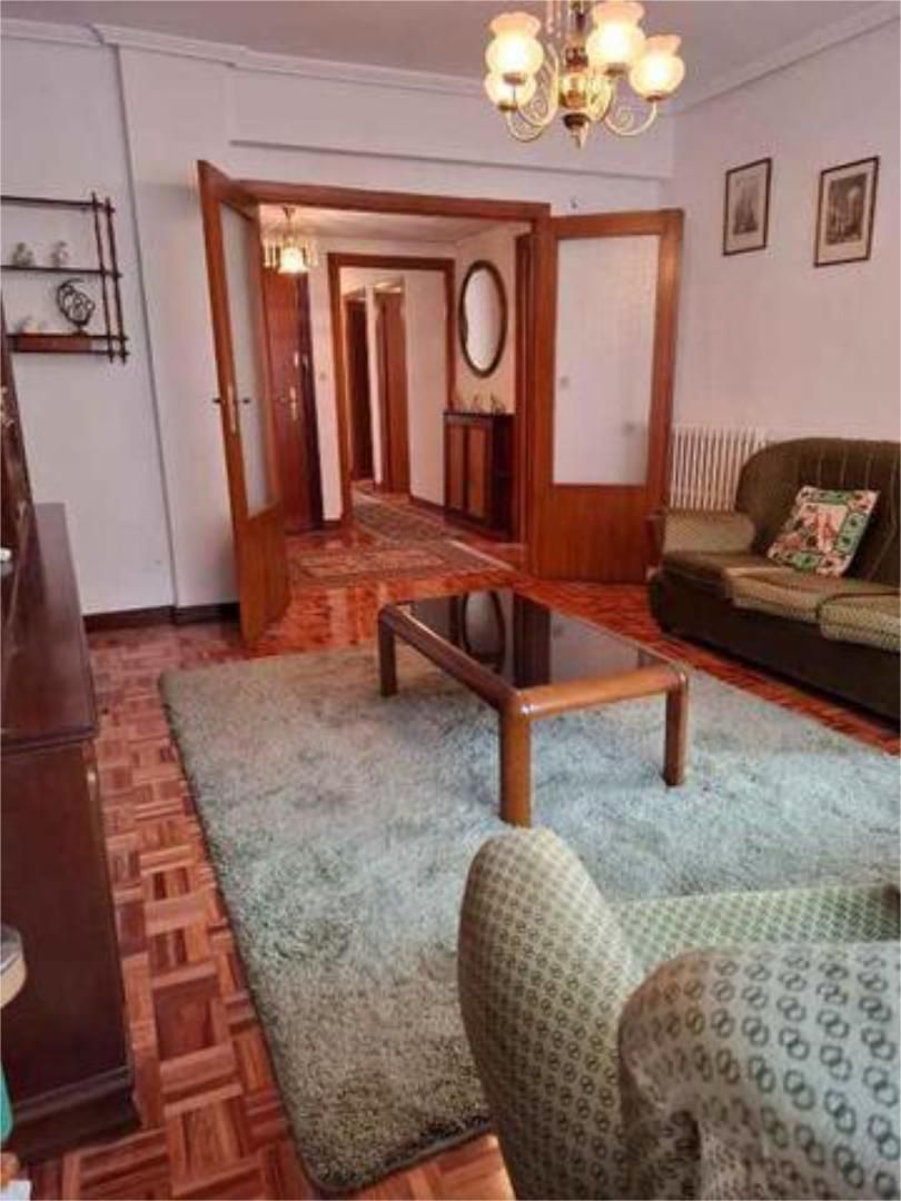 Sala d'estar de Pis de lloguer en Miranda de Ebro amb Calefacció, Terrassa i Traster