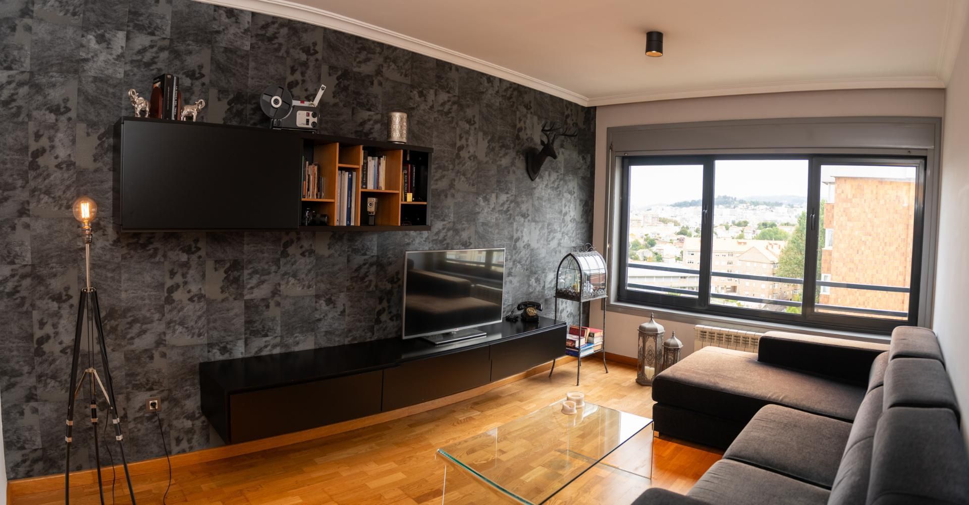 Living room of Flat for sale in Vigo   with Storage room