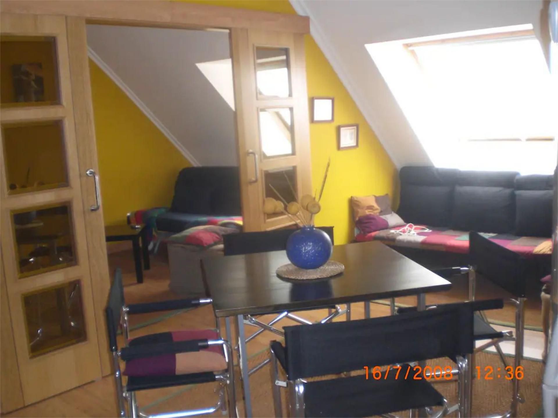 Sala de estar de Piso de alquiler en Ribadeo con Calefacción, Parquet y Trastero