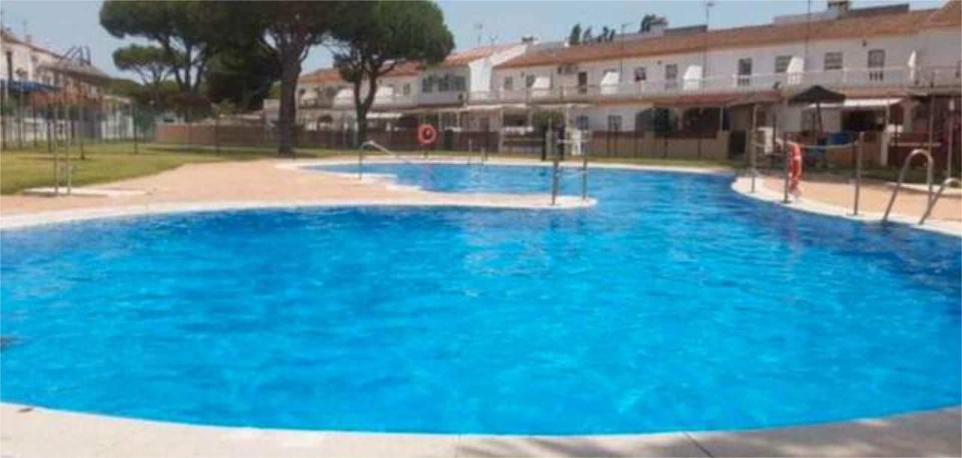 Piscina de Apartament de lloguer en Mazagón amb Jardí privat, Terrassa i Piscina
