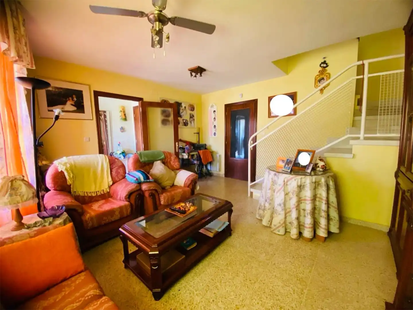 Casa o chalet en venta en Plaza Santa Catalina, 58, Villarino de los Aires Sala de estar de Casa o chalet en venta en Villarino de los Aires con Calefacción, Amueblado y Balcón