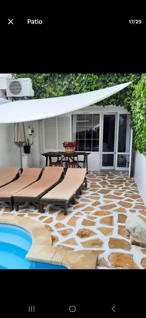 Terraza de Casa adosada en venta en Santa Eulària des Riu con Aire acondicionado, Calefacción y Jardín privado