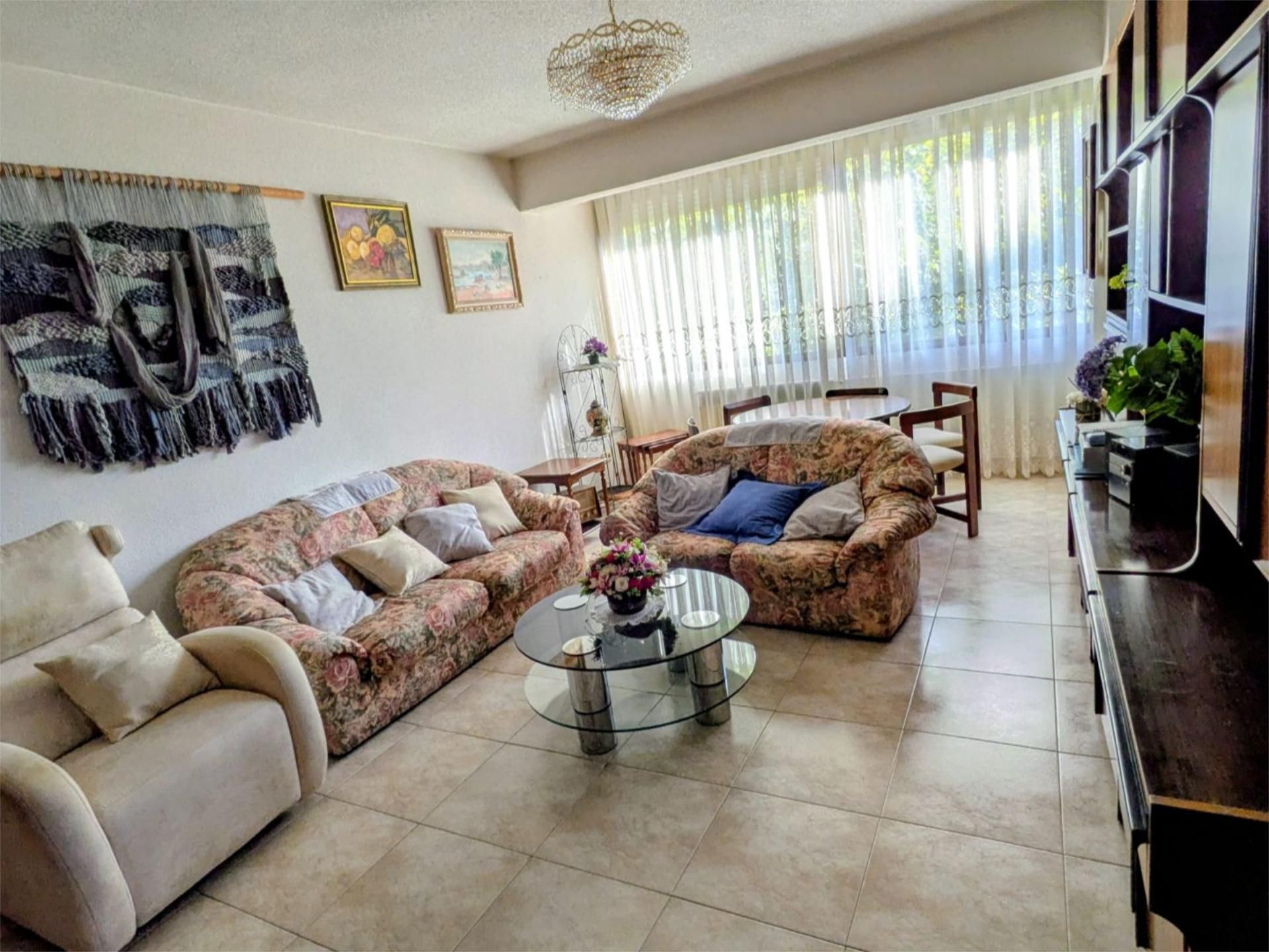 Living room of Flat for sale in  Madrid Capital  with Air Conditioner