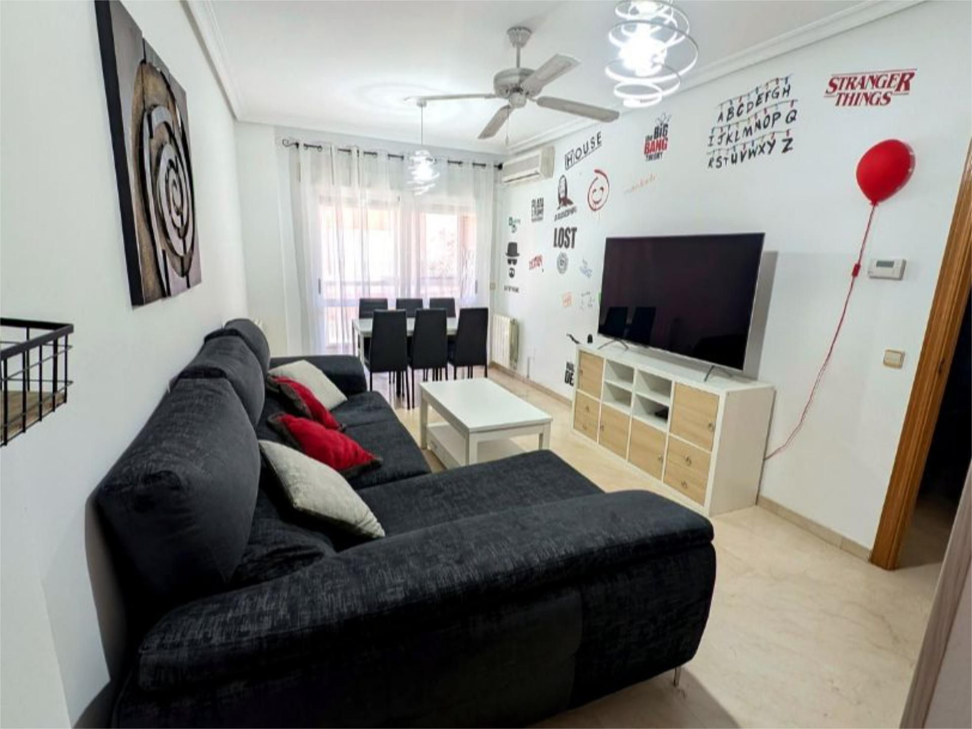 Sala de estar de Piso en venta en Ciudad Real Capital con Aire acondicionado, Calefacción y Terraza
