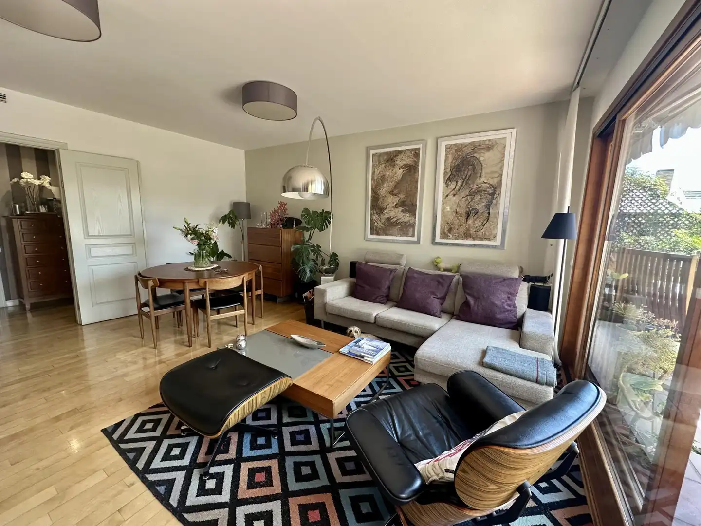 Piso en venta en Calle Playa de las Américas, 36, El Pinar - Punta Galea Sala de estar de Piso en venta en Las Rozas de Madrid con Aire acondicionado, Terraza y Piscina