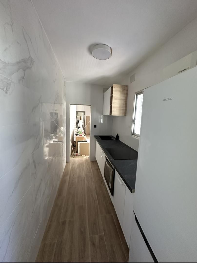 Cocina de Piso de alquiler en Valverde del Camino con Aire acondicionado, Terraza y Amueblado