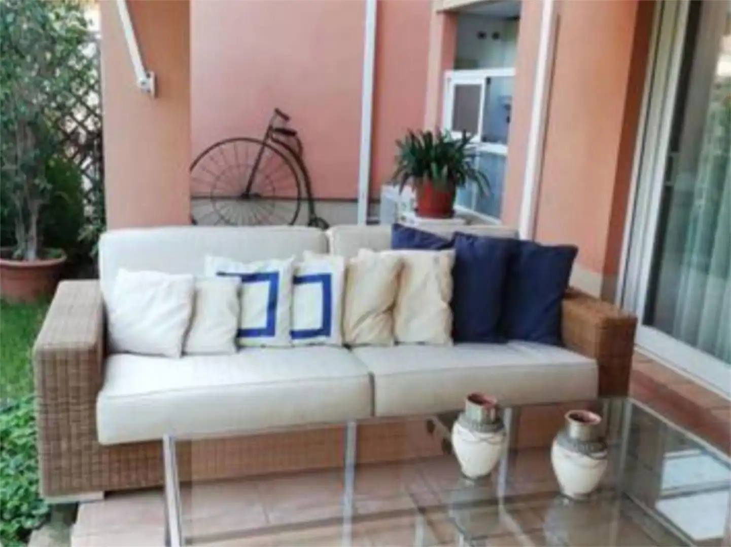 Apartamento de alquiler en Calle Pescara, 2, Montañar - El Arenal Terraza de Apartamento de alquiler en Jávea / Xàbia con Aire acondicionado, Calefacción y Jardín privado