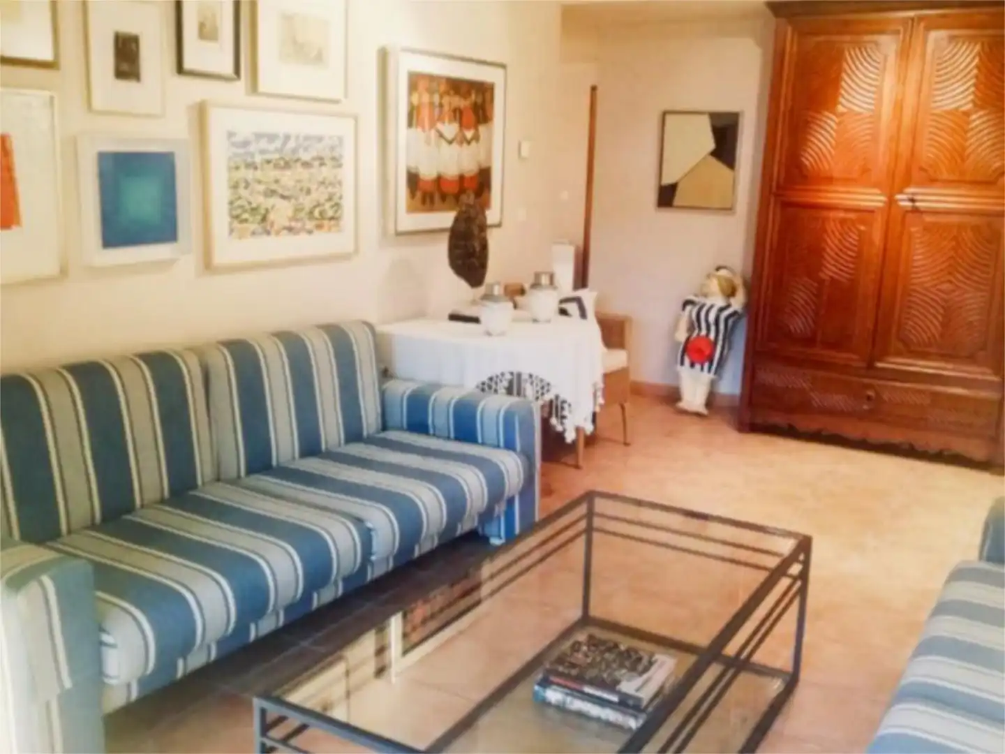 Apartamento de alquiler en Calle Pescara, 2, Montañar - El Arenal Sala de estar de Apartamento de alquiler en Jávea / Xàbia con Aire acondicionado, Calefacción y Jardín privado