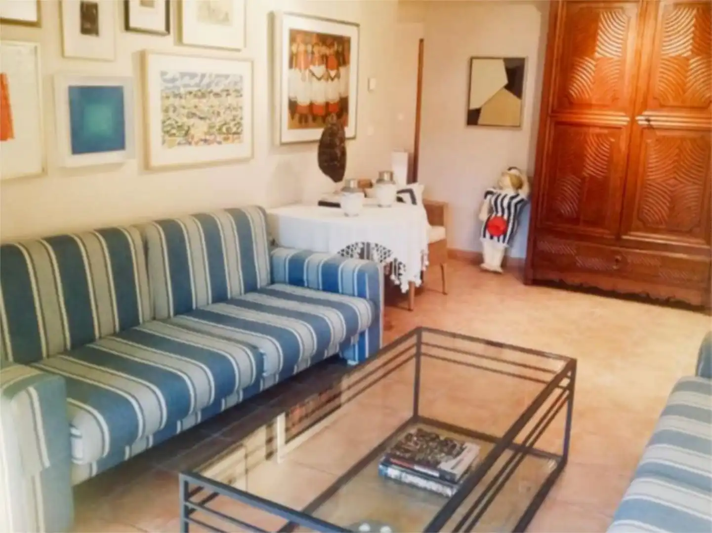 Apartamento de alquiler en Calle Pescara, 2, Montañar - El Arenal Sala de estar de Apartamento de alquiler en Jávea / Xàbia con Aire acondicionado, Calefacción y Jardín privado