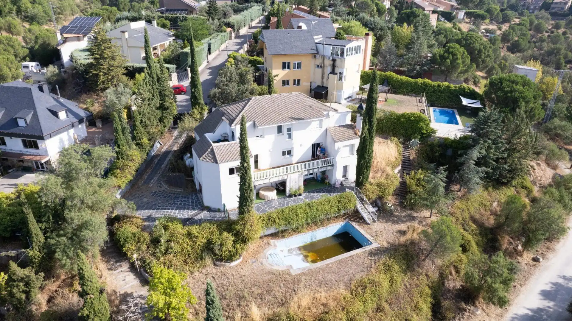Casa o chalet en venta en Avenida Fondo del Tomillar, 6, El Monte Vista exterior de Casa o chalet en venta en Torrelodones con Calefacción, Jardín privado y Terraza
