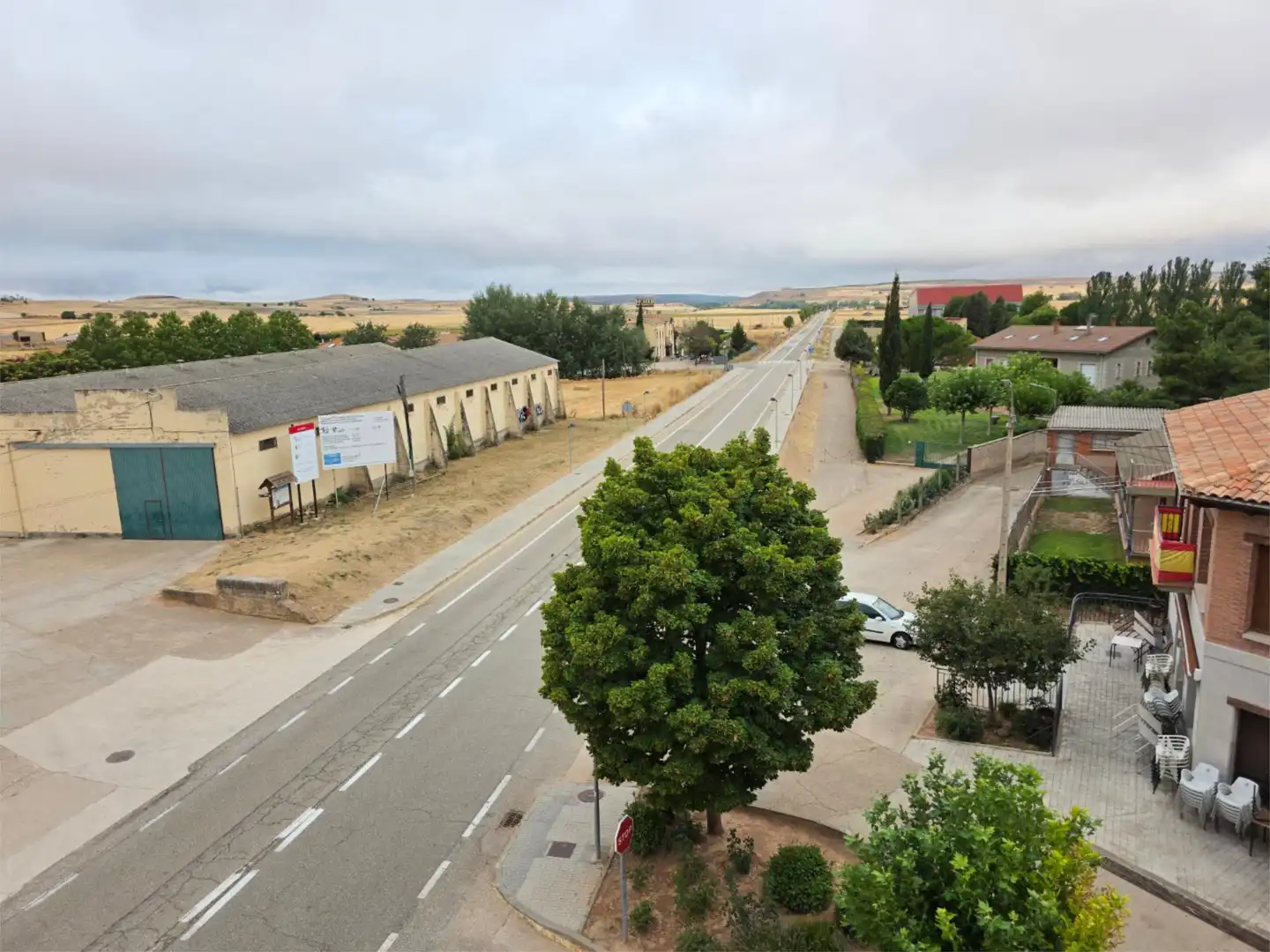 Vista exterior de Pis en venda en Villahoz amb Terrassa