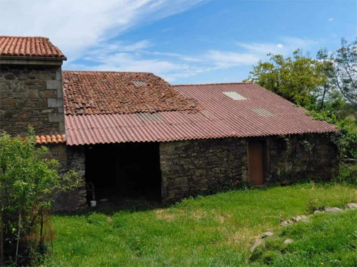 Vista exterior de Finca rústica en venda en Santa Comba