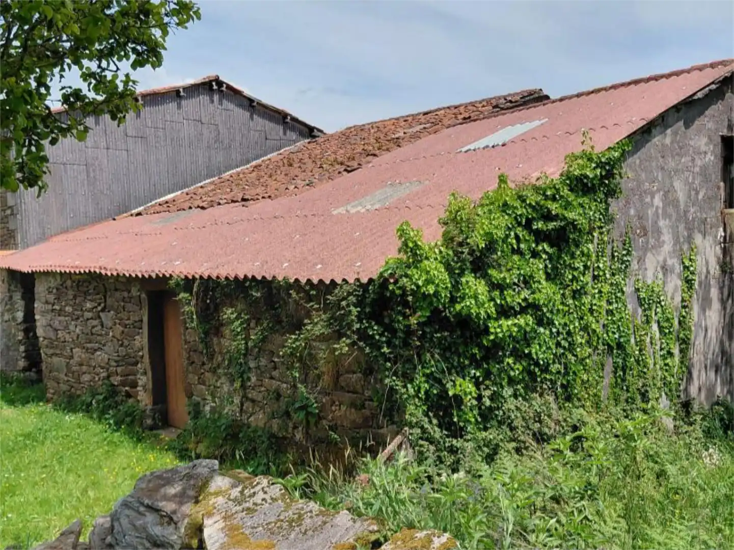 Vista exterior de Finca rústica en venda en Santa Comba