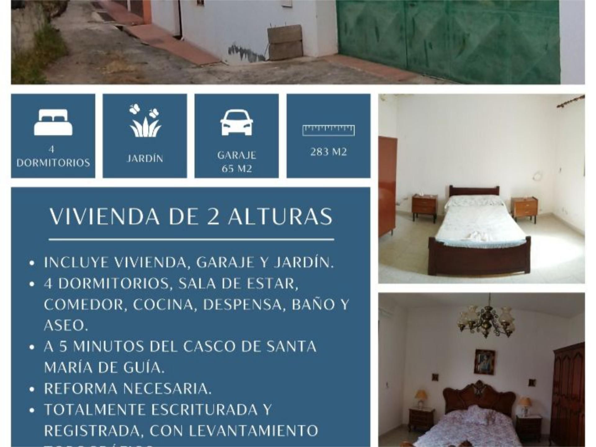 Bedroom of House or chalet for sale in Santa María de Guía de Gran Canaria