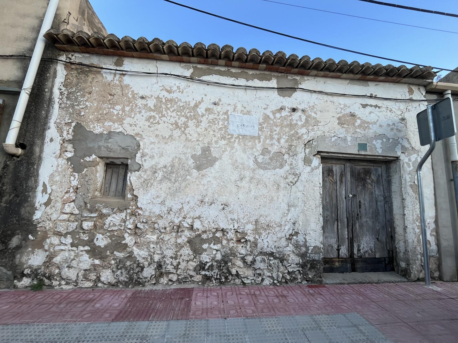 Vista exterior de Casa o xalet en venda en Campo de Mirra / El Camp de Mirra