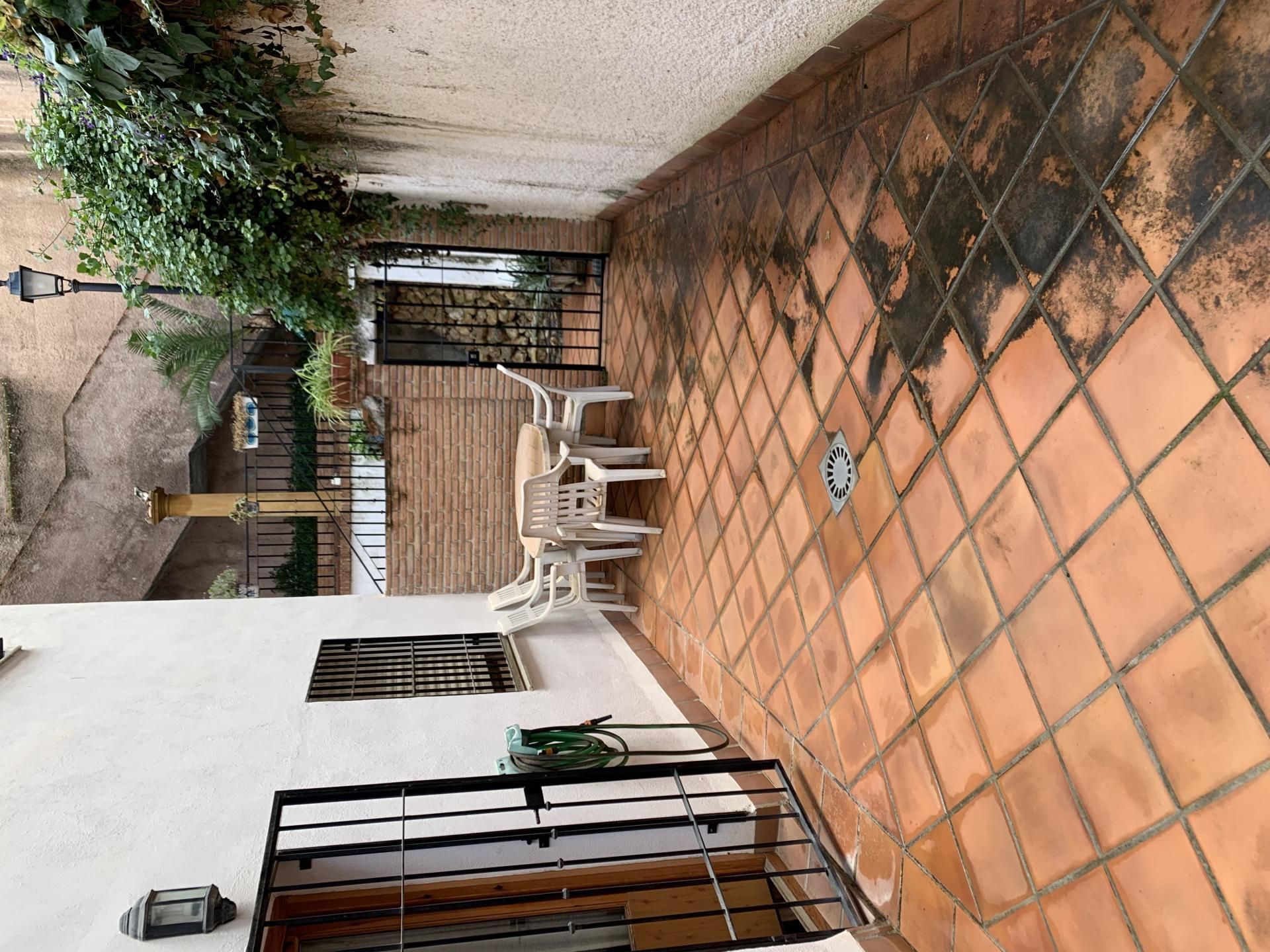 Terrace of Flat to rent in  Granada Capital  with Heating, Private garden and Parquet flooring
