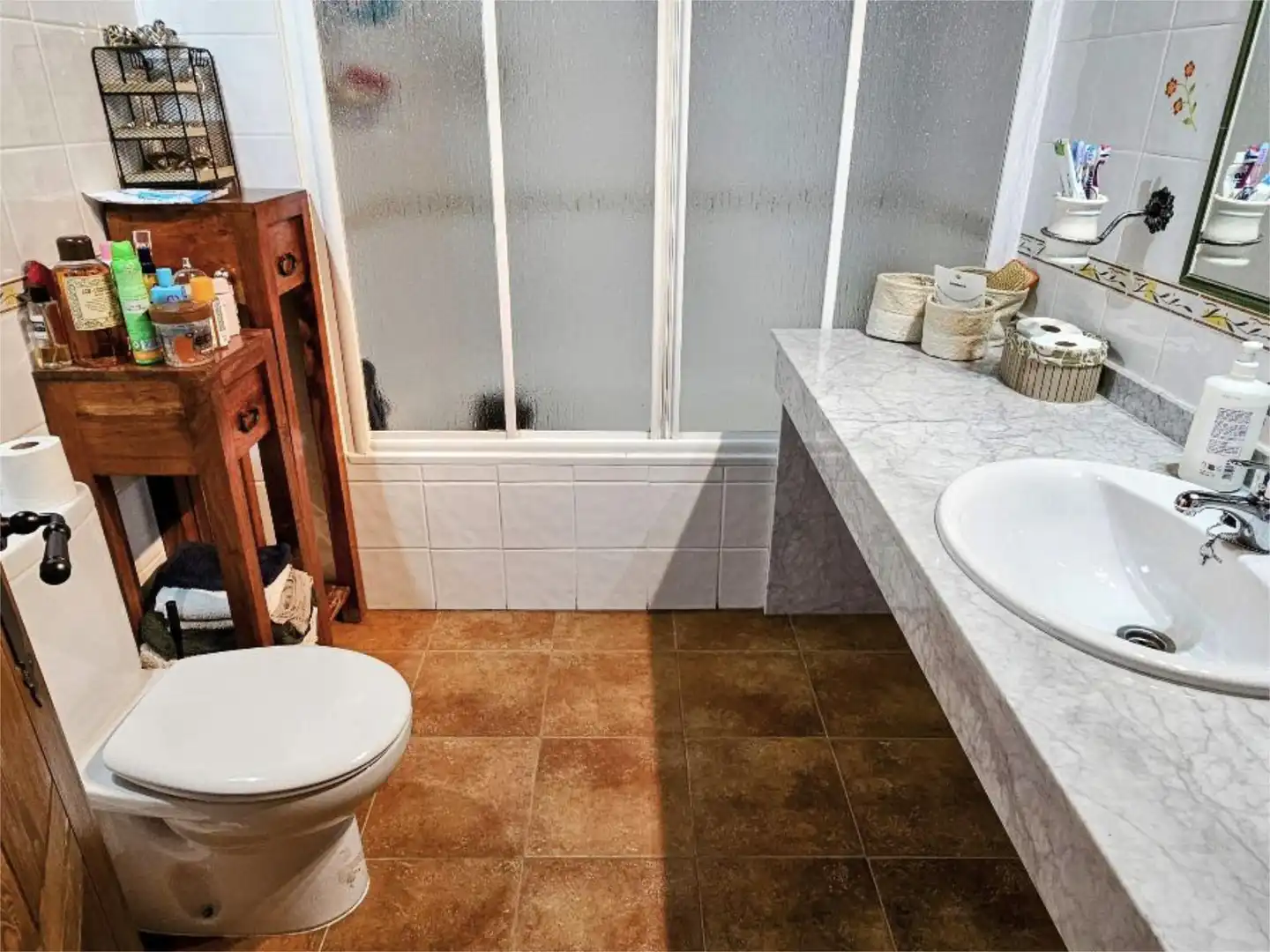 Baño de Dúplex en venta en Grajera con Calefacción, Terraza y Amueblado