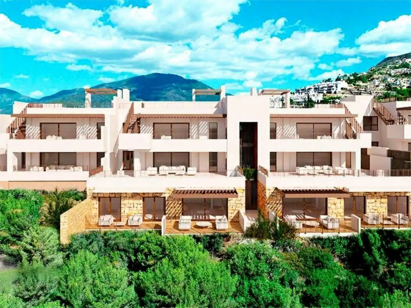 Apartamento en venta en Calle Calvario, 34, Istán Vista exterior de Apartamento en venta en Istán con Aire acondicionado, Calefacción y Jardín privado
