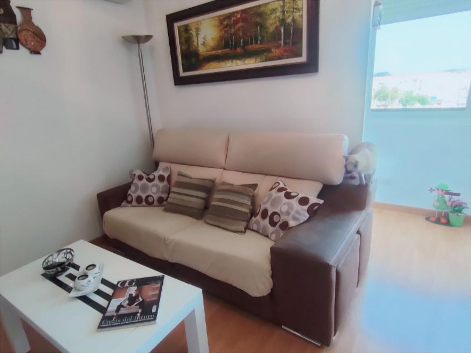 Living room of Flat for sale in  Madrid Capital  with Air Conditioner and Terrace