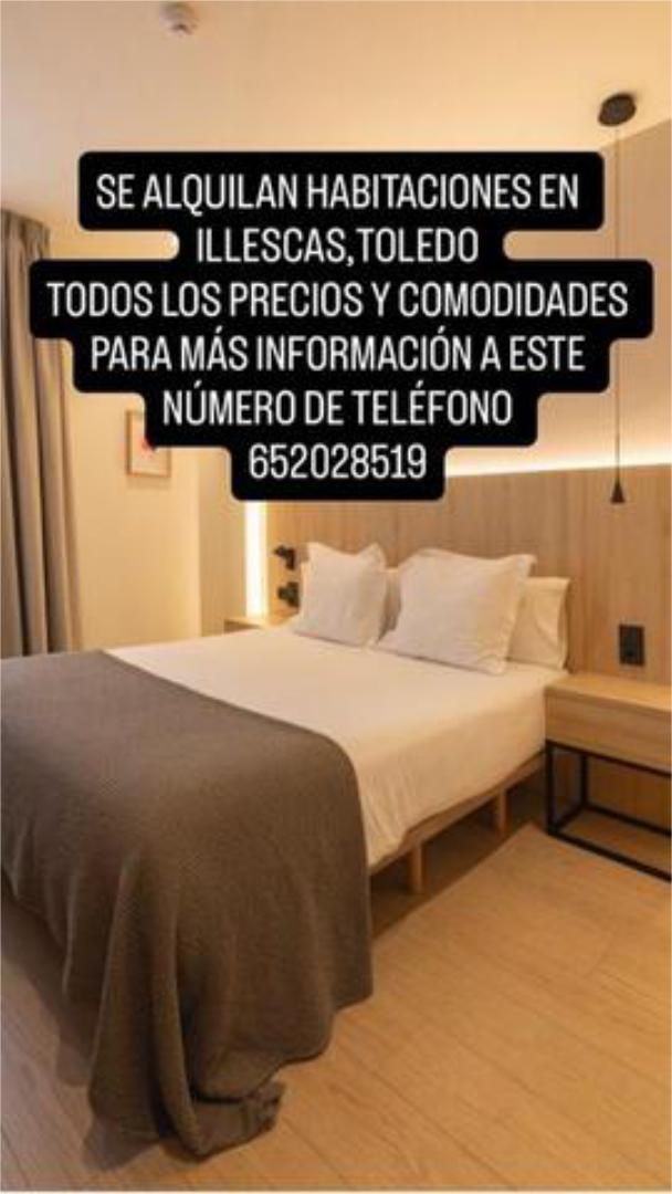 Dormitori de Casa o xalet per a compartir en Illescas amb Calefacció, Jardí privat i Terrassa