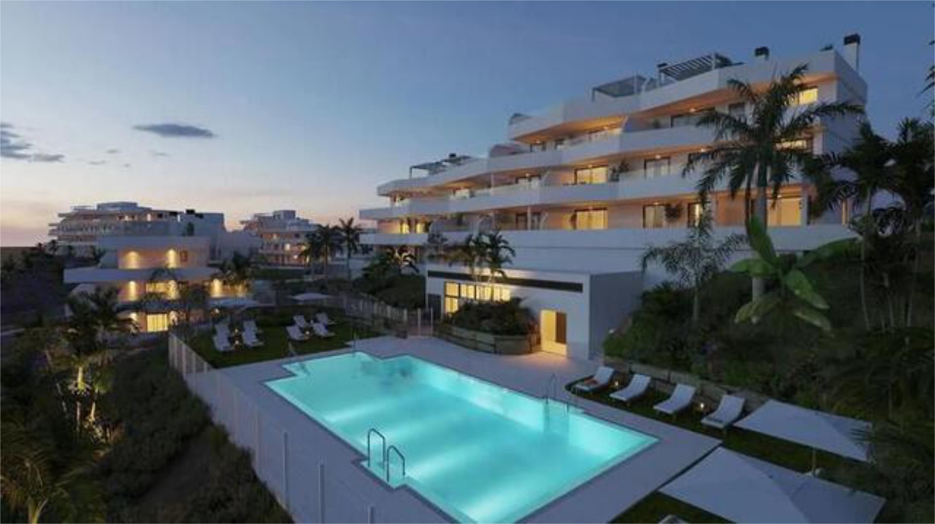 Swimming pool of Apartment to rent in Estepona  with Heating, Private garden and Terrace
