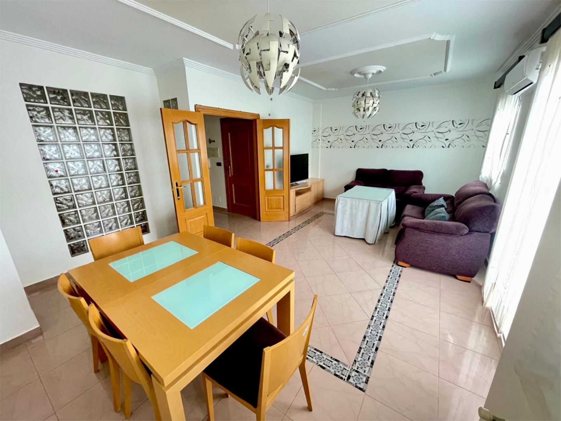 Living room of Flat to rent in Vélez-Rubio  with Air Conditioner, Furnished and Balcony