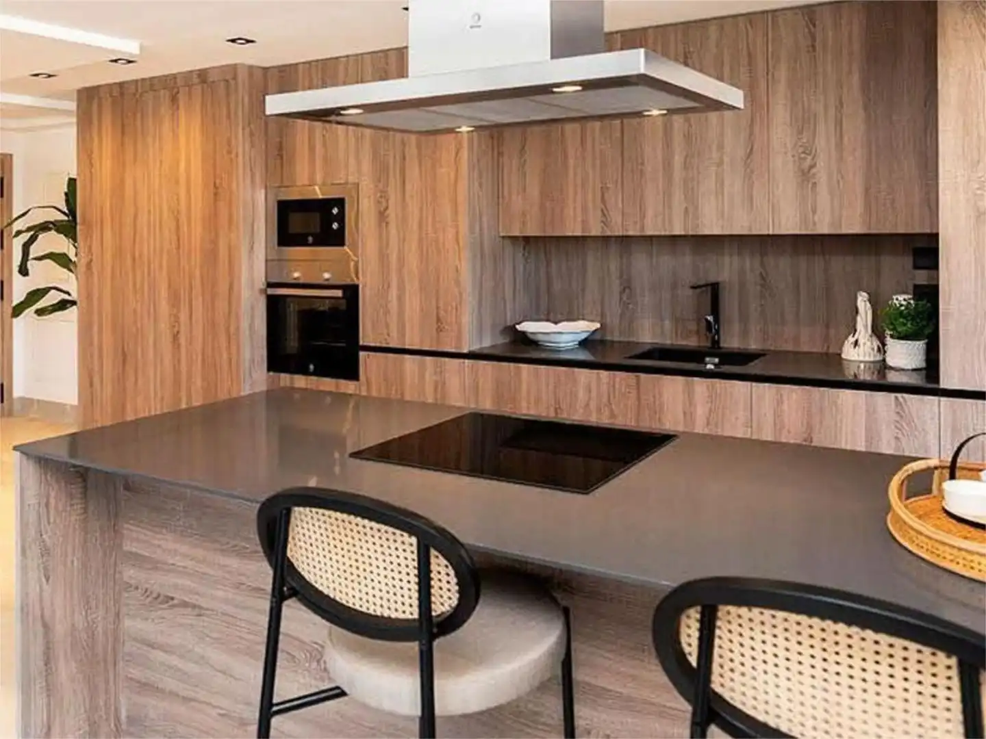 Kitchen of Flat for sale in Marbella  with Air Conditioner, Terrace and Swimming Pool