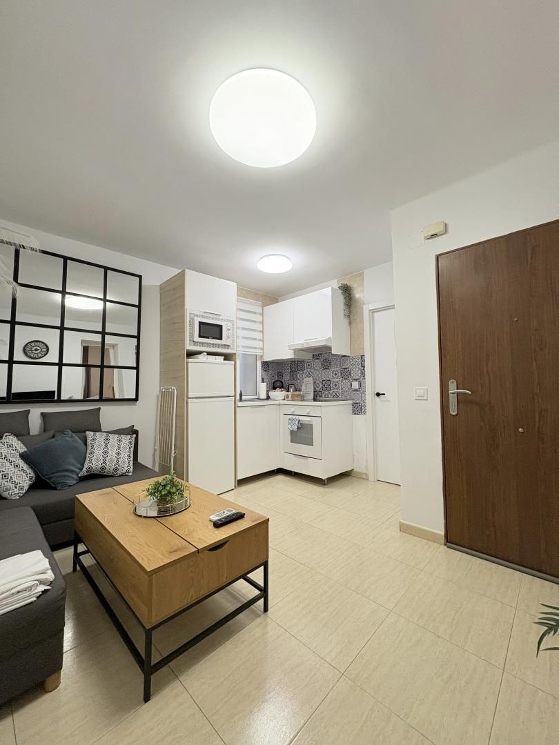 Kitchen of Apartment for sale in Málaga Capital  with Air Conditioner, Terrace and Furnished