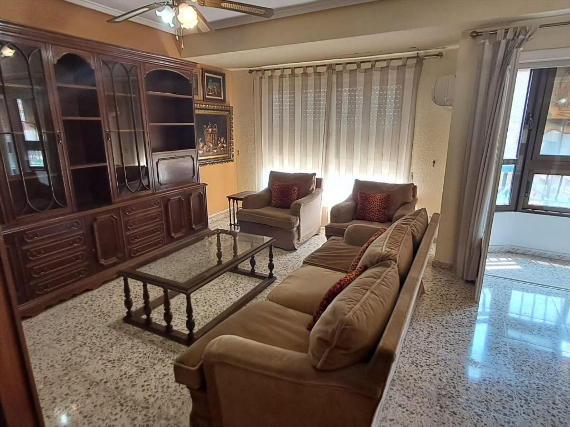 Living room of Flat for sale in Alicante / Alacant  with Air Conditioner and Balcony