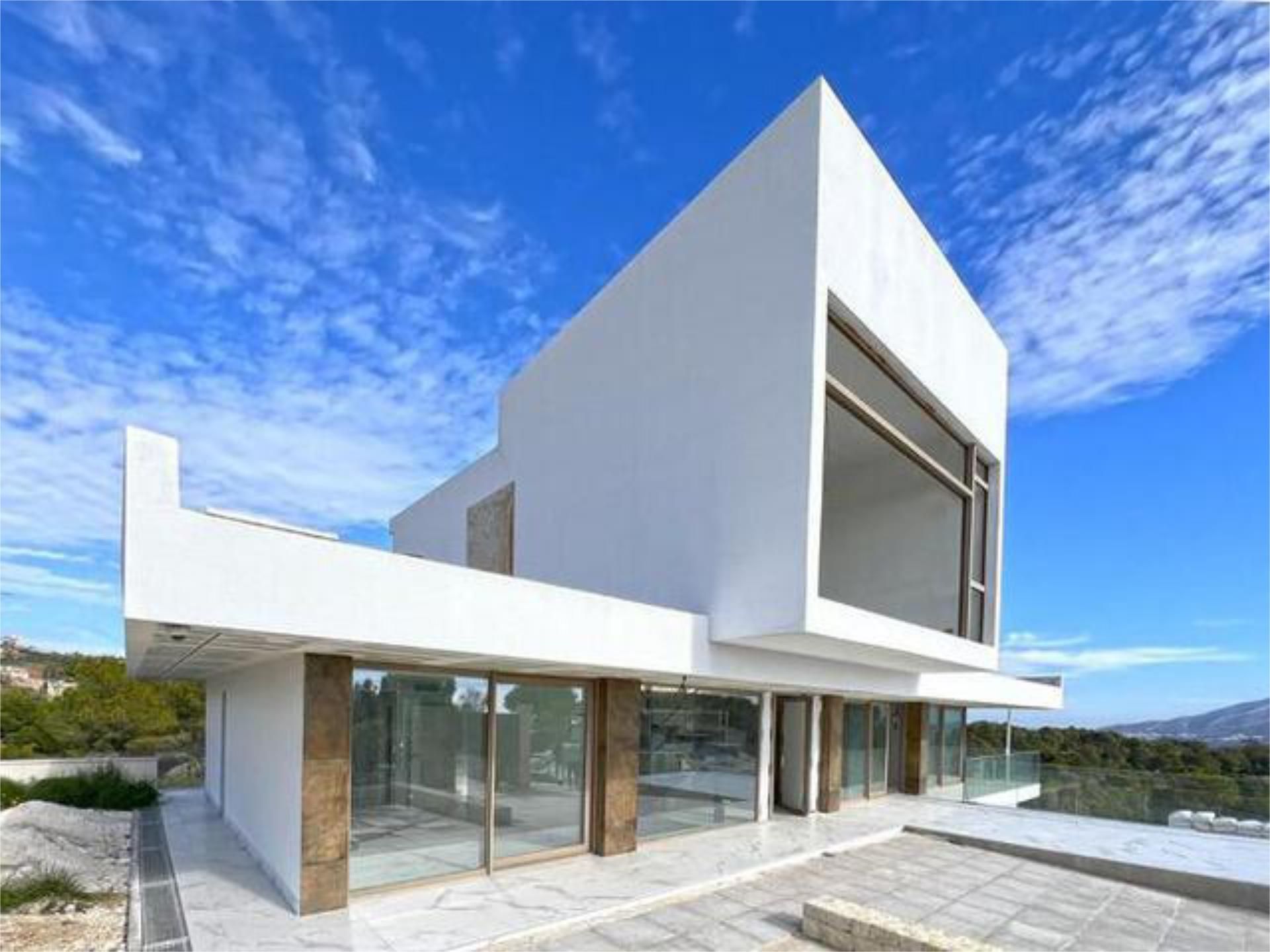 Vista exterior de Casa o xalet en venda en Benidorm amb Calefacció, Jardí privat i Terrassa