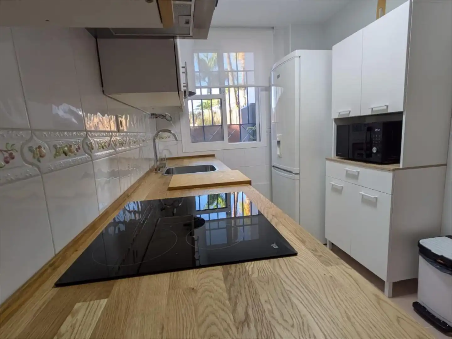 Kitchen of Flat for rent in Rota  with Air Conditioner, Swimming Pool and Furnished
