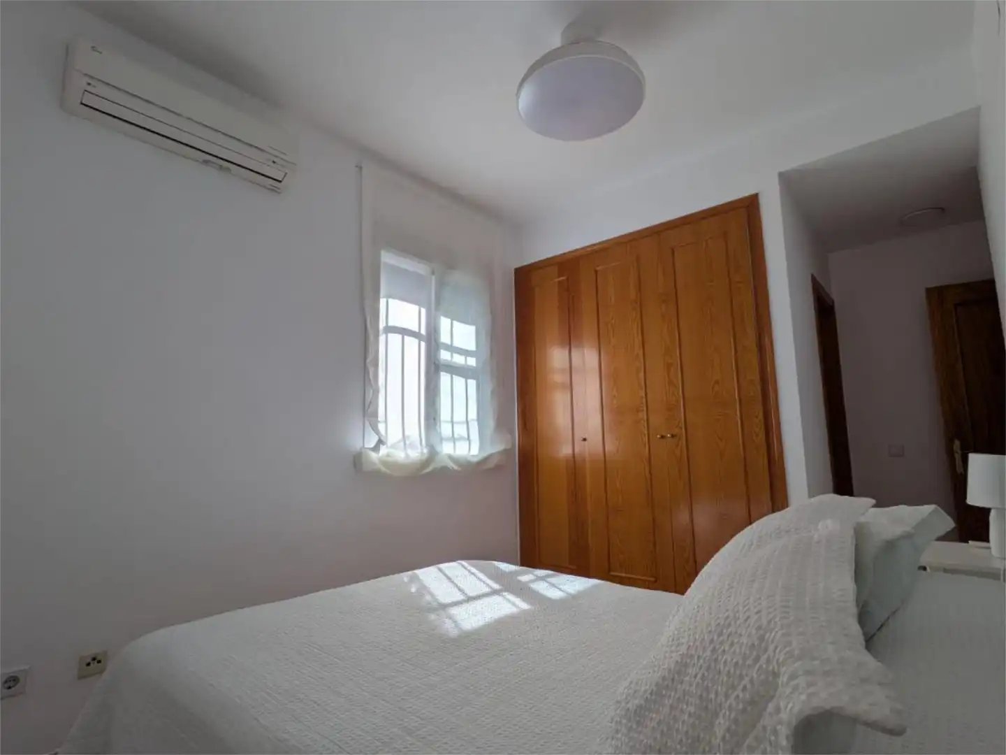 Bedroom of Flat for rent in Rota  with Air Conditioner, Swimming Pool and Furnished